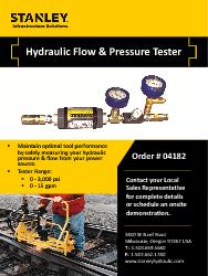 Stanley Flow and Pressure Tester 04182